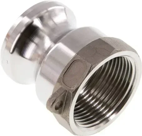 Connecteur Kamlock (A) Rp 1-1/4&Prime;(FF), acier inoxydable (1.4408)