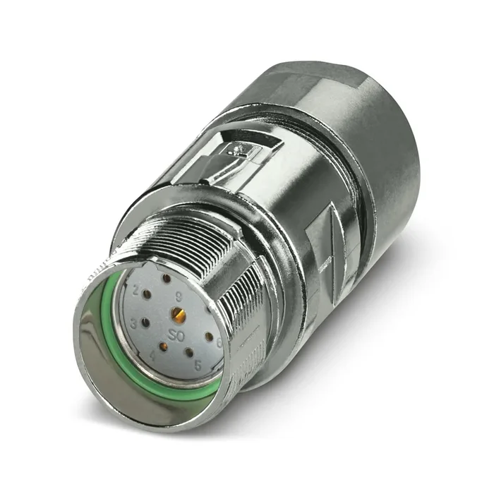 Connecteur Phoenix Contact série M23 PRO, M23, 9 contacts, Montage fileté