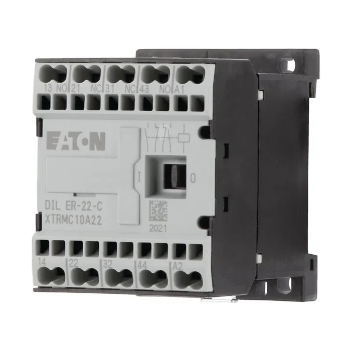 Contacteur Eaton série DILER, 4 pôles , 2NF, 2NO, 2,5 A, 24 V, 25 VA