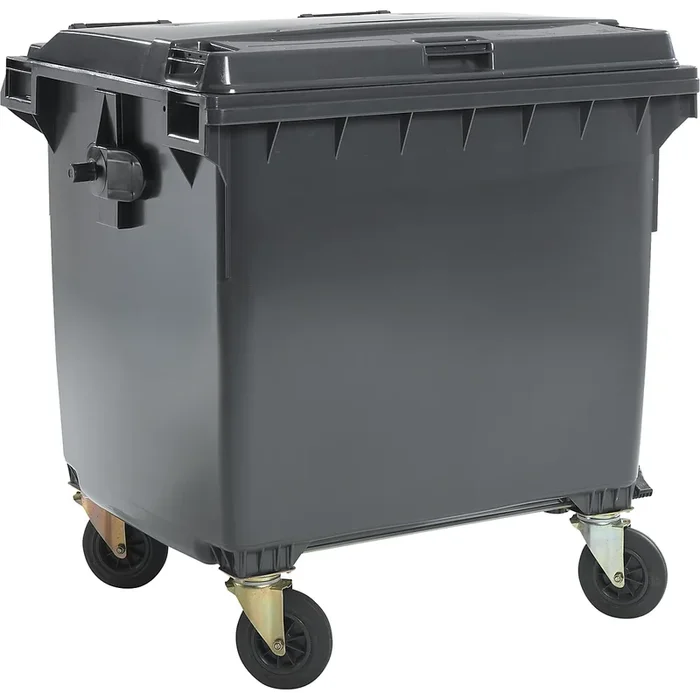 Conteneur à ordures en plastique conforme DIN EN 840