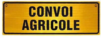 Convoi agricole 2 faces cl.2 1200×400 BUISARD – 743331