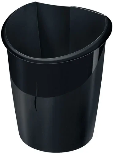 Corbeille à papier 15L noir