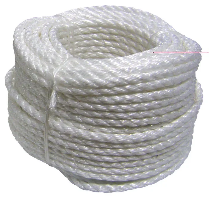 Cordage polypropylène d.10 mm 4 torons rupture 1380 kg couronne 25 m LEVAC – 3010F25