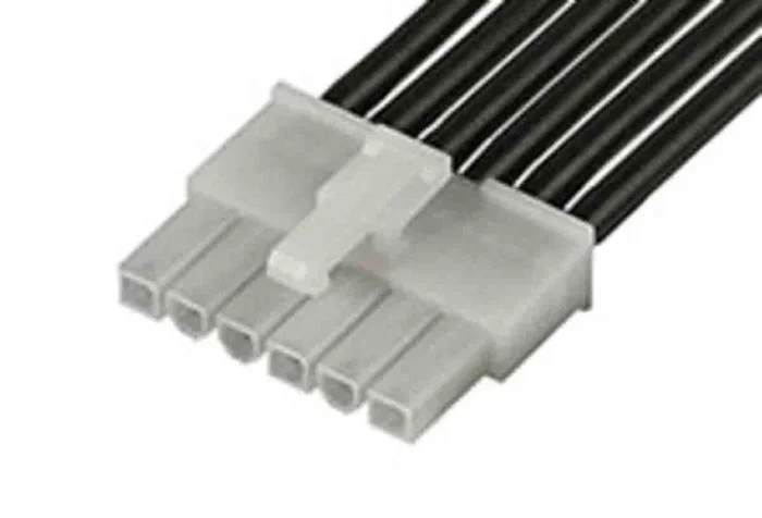 Cordon assemblé Molex Mini-Fit Jr., 600mm, 4.2mm