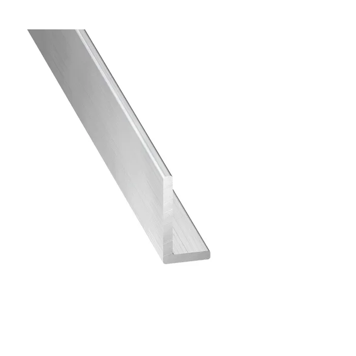 Corniere inegale en Aluminium brut
