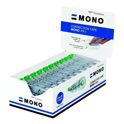 Correcteurs frontals Tombow Mono air – 10 m x 4,2 mm – pack de 15+5