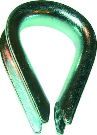 Cosse coeur p.o. câble d.10 mm acier galva LEVAC – 5080E