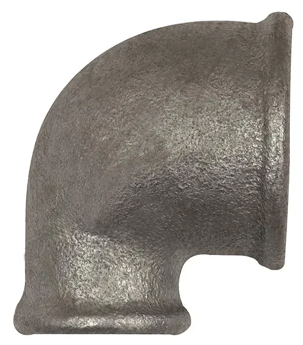 Coude 90°, réduit, Rp 2 1/2, Rp 1 1/2, fonte malléable galvanisée TFW 90-212112