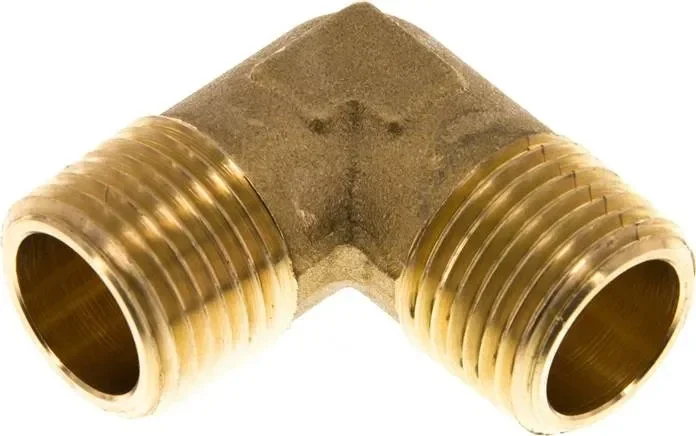 coude à 90° R 1/2″ (AG), laiton