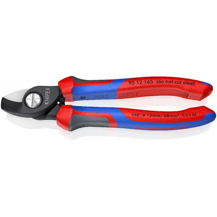 Coupe-câble – 165 mm, coupe jusqu’à Ø15mm – KNIPEX – 95 12 165