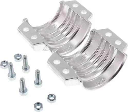 Coupelles de serrage 74 – 76mm, aluminium, EN14420-3 (DIN2817)