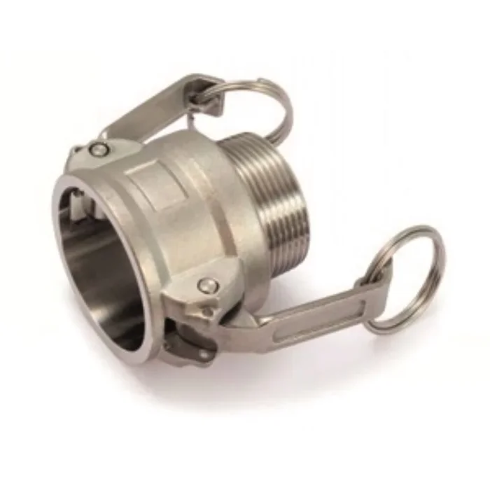 COUPLEUR MALE TYPE B ALU DIAMETRE 50MM RACCORD A CAMES – RENSON – 162052