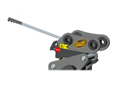 Coupleur ou attache rapide mécanique Geith QR40 pour Ammann / Bobcat / Coltrax / Doosan / Eurocomach 2.2T à 3.5T – QR40MBOB
