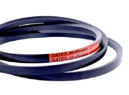 Courroie Gates Hi-Power, Section Z, long primitive : 1270mm, long int: 1250mm, long ext : 1288mm