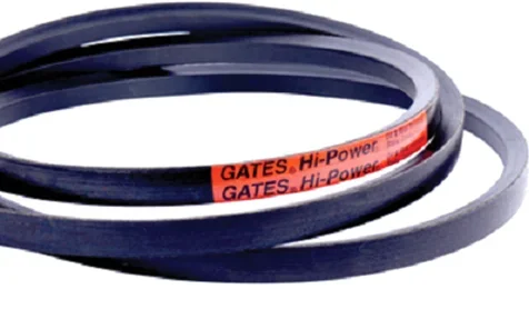 Courroie Gates Hi-Power, Section Z, long primitive : 620mm, long int: 600mm, long ext : 638mm