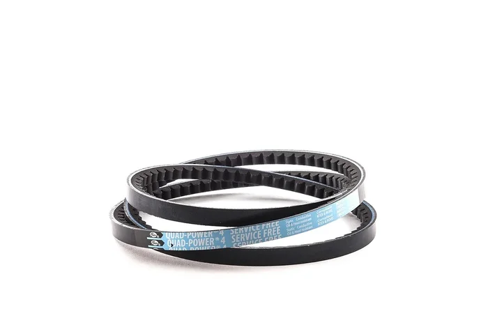 Courroie Gates Quad Power 4, Section XPA, long primitive : 1232mm, long int: 1187mm, long ext : 1250mm