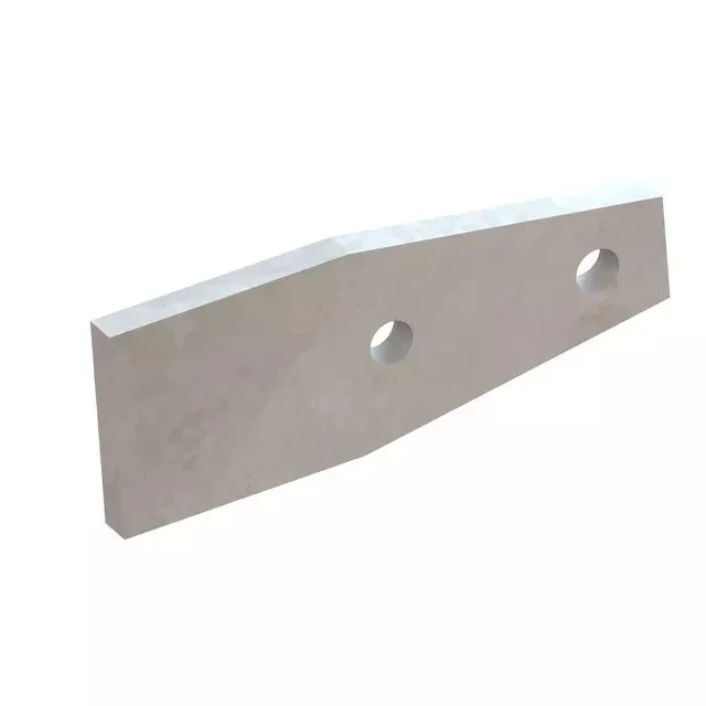Couteau epandeur 160x60x10 2 trs ø12 ea 60 deg hvd