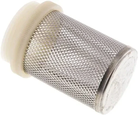 Crépine d&rsquo;aspiration pour clapet anti-retour G 1-1/2&Prime;, 1.4301 / nylon