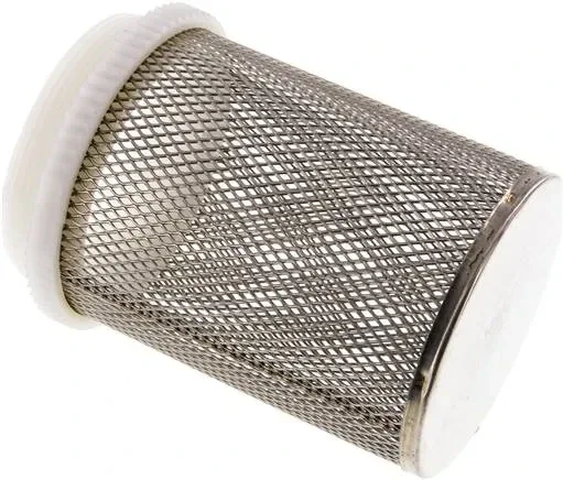 Crépine d&rsquo;aspiration pour clapet anti-retour G 3&Prime;, 1.4301 / nylon