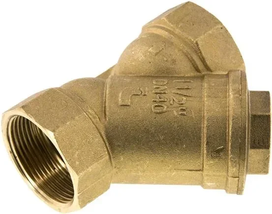 Crépine G 1-1/2&Prime;, -0,99 à 20 bar, laiton, type F