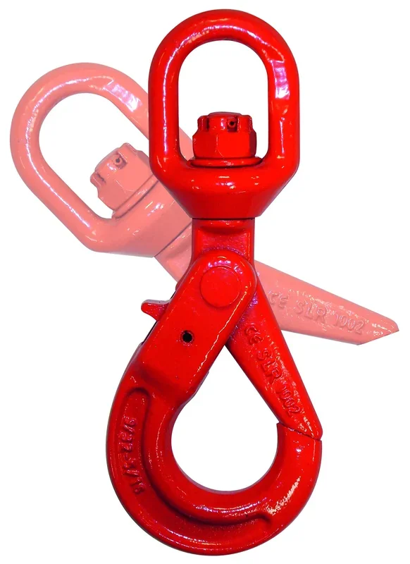 Crochet verrouillage auto a touret cmu 5,3 t chaîne d.13 mm LEVAC – 5158E