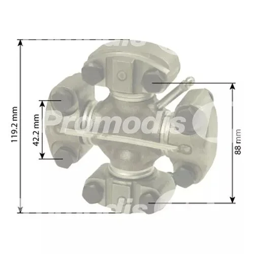 Croisillon adaptable Case IH, Deutz, Mc Cormick