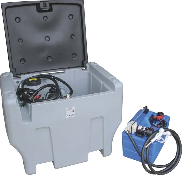 Cuve de ravitaillement mixte 12v 400/50l fuel/adblue 40/17 SODILUB – 08039