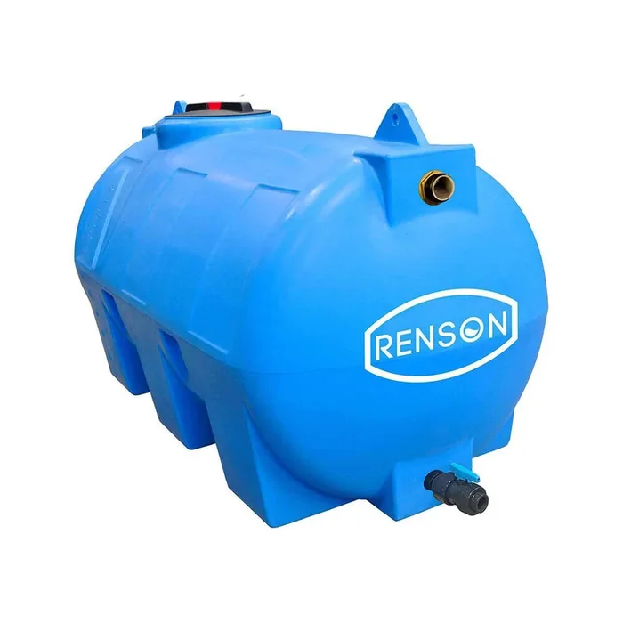 CUVE STOCKAGE HORIZONTALE BLEU 2000L PRE EQUIPEE – RENSON – 818177