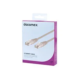 Dacomex 199069 câble de réseau gris 5 m cat6 f/utp (ftp)