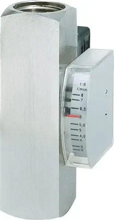 Débitmètre/contrôleur, 0,5 – 1,5 l/min, 1.4571