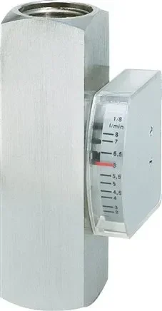 Débitmètre G 1″ (FI), 35 – 110 l/min, 1.4571