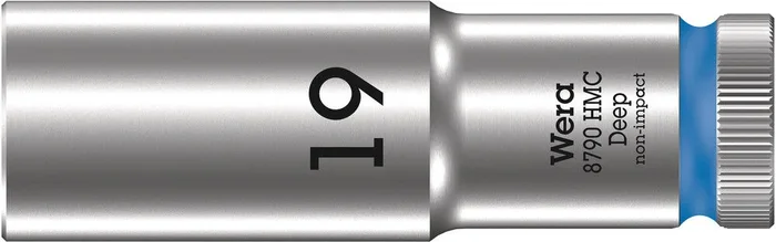 Deep Douille longue à emmanchement 1/2&Prime; 8790 HMC Deep 19,0 WERA – 05004559001