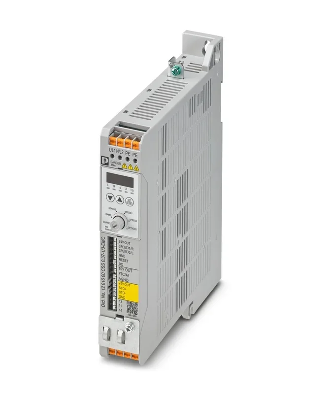 Démarreur à vitesse variable Phoenix Contact CSS, 0,37 kW 110 → 240 V 1 phase, 5,3 A, 0 → 500Hz