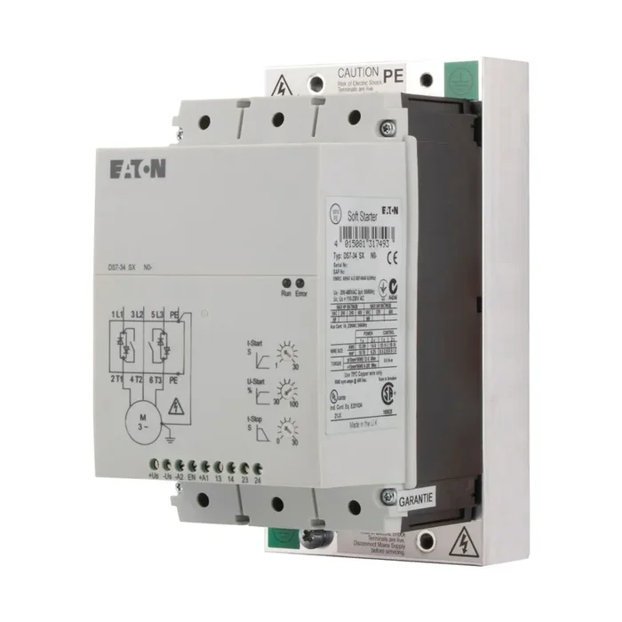 Démarreur progressif progressif, triphasé Eaton Eaton DS7, 40 hp 480 V c.a. 55 A