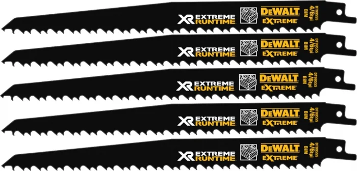 DeWALT DT99554 lame de scie réciproque – 152 mm – bois avec ongles (5e)