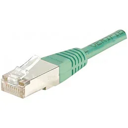 Dexlan 10m, rj-45 câble de réseau vert cat6 f/utp (ftp)