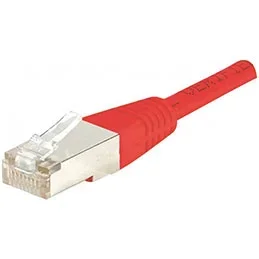 Dexlan 2m cat6 rj-45 câble de réseau rouge f/utp (ftp)