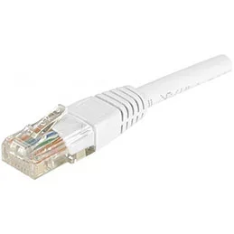 Dexlan rj-45 cat6 m/m 10m câble de réseau blanc u/utp (utp)