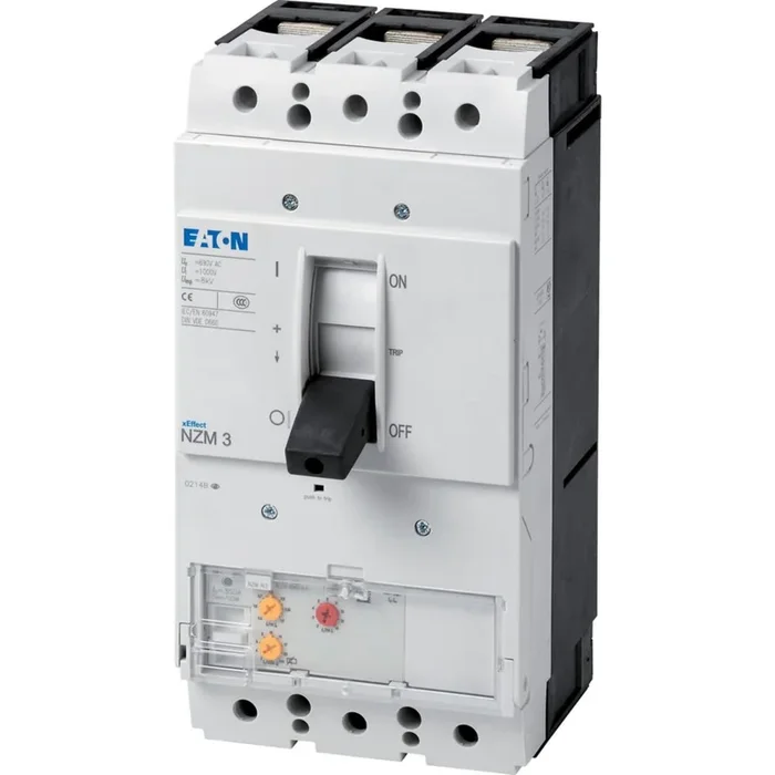 Disjoncteur Eaton Eaton Moeller NZM 3 pôles, 350A, pouvoir de coupure 5 kA, montage fixe