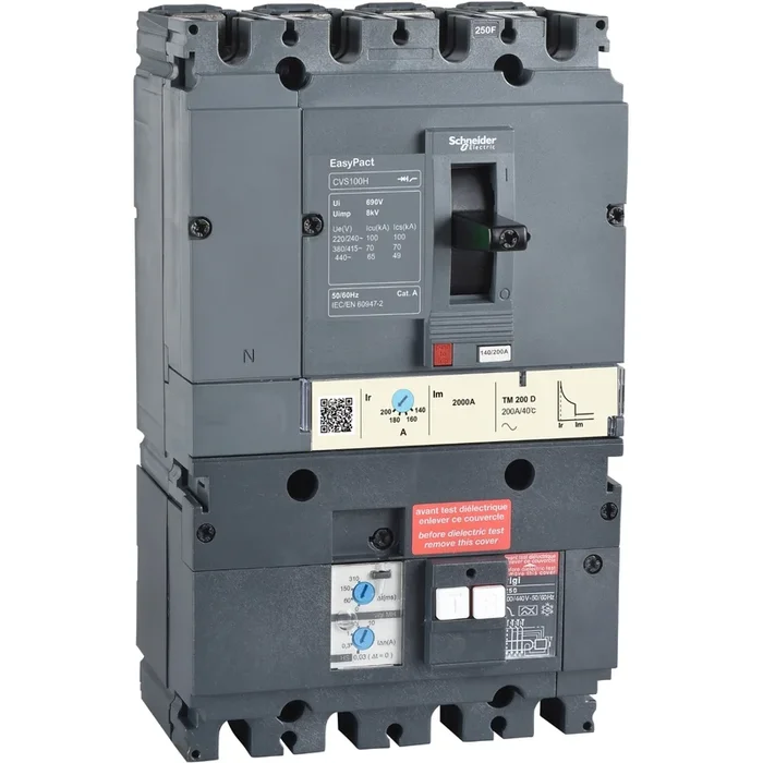 Disjoncteur électronique Schneider Electric, 50A, Fixe