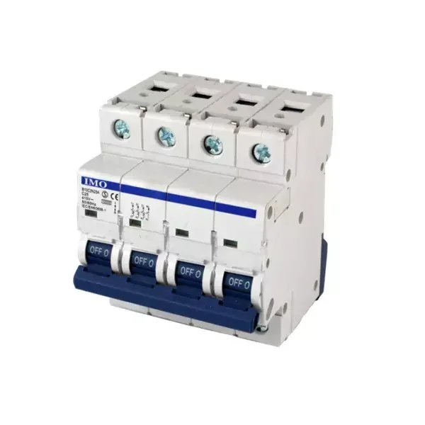 Disjoncteur modulaire neutre + 3 phases 10ka c10a