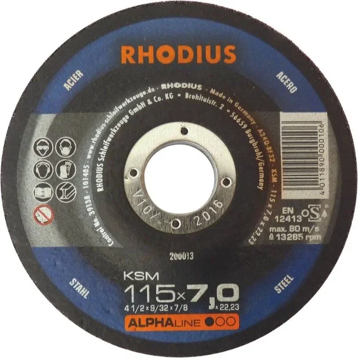 Disque à ébarber acier RHODIUS – 14067