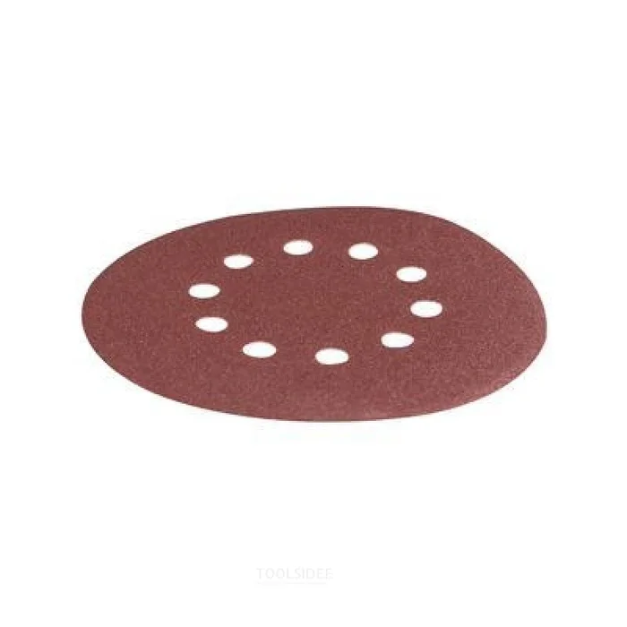 Disque abrasif Scheppach O215mm K180, 10 pièces