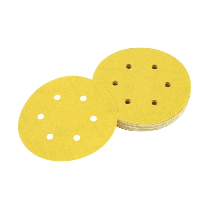 Disque abrasif velcro ponceuses excentriques grain 40 – 6 perforations ø 150 mm – DT3131-QZ – DEWALT