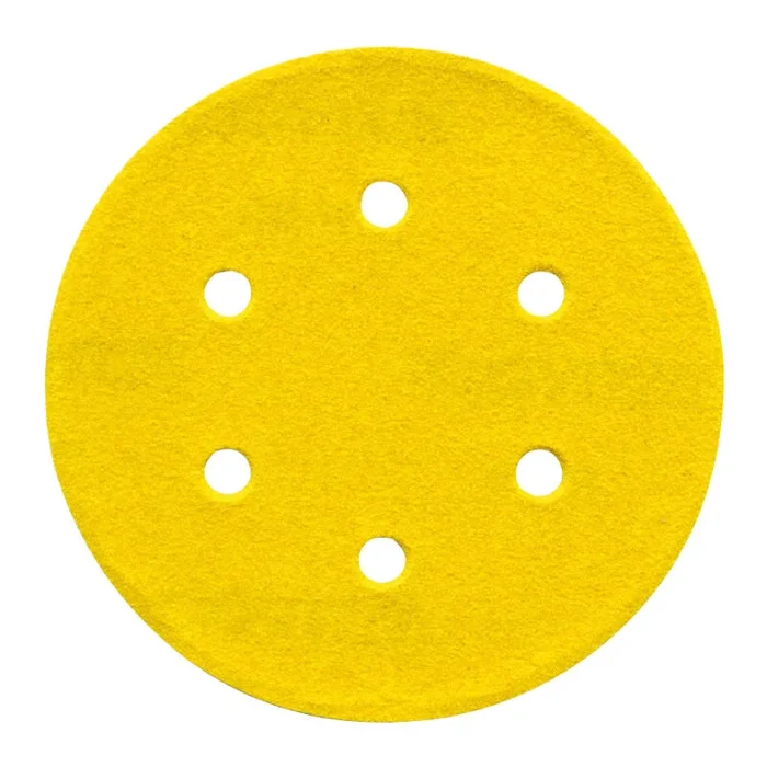 Disque AUTO-AGRIPPANT -Ø150mm -Perforation 6 trous -Pour ponceuse excentrique / Dim Ø150 / Gr : 40 TIVOLY – XT10112011220