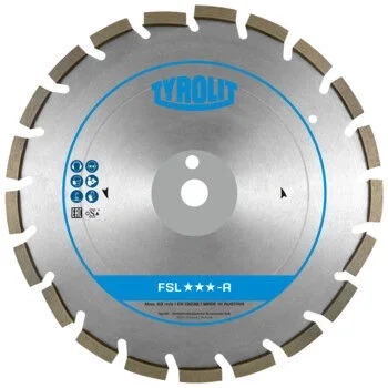 Disque diamant asphalte pour scies de sol diam. 350×3,2×25,4 PREMIUM TYROLIT – 620541