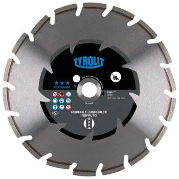 Disque diamant asphalte pour scies de sol diam. 800×4,2×35/25,4 PREMIUM TYROLIT – 34237482
