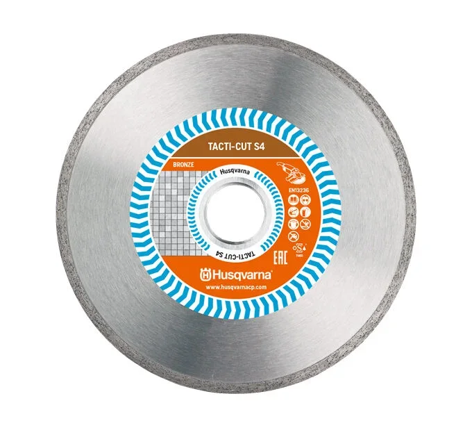 DISQUE DIAMANT HUSQVARNA TACTI-CUT S4 POUR MEULEUSE D’ANGLE Ø 115 MM POUR CARRELAGE EN CERAMIQUE 22.2- 579819630