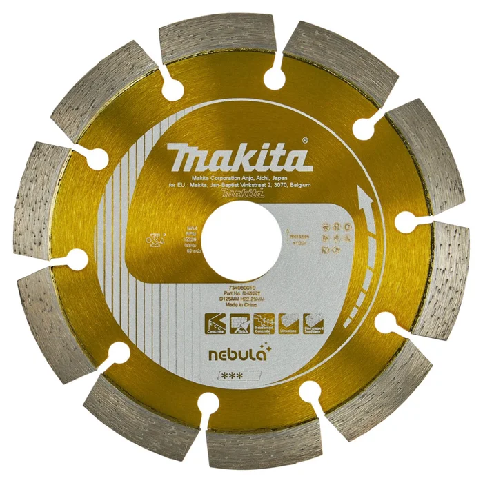 Disque Diamant Makita B -53992 – 125 x 22,23 mm – Universel