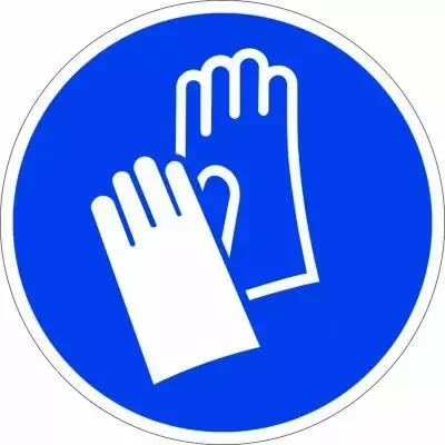 Disque signalétique EPI